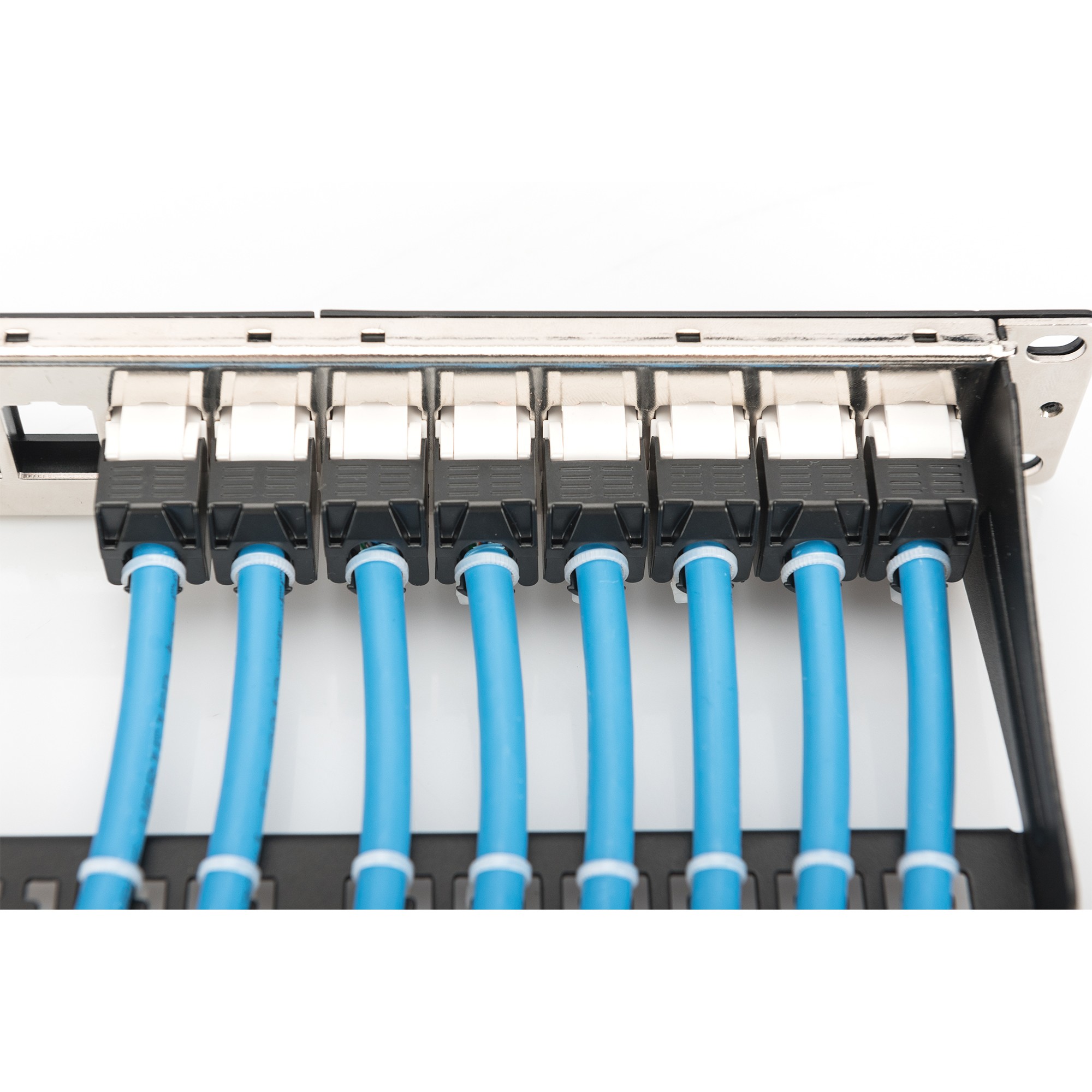 DIGITUS Instal-kab Cat6a U/UTP tw.Pair 305m lichtblau