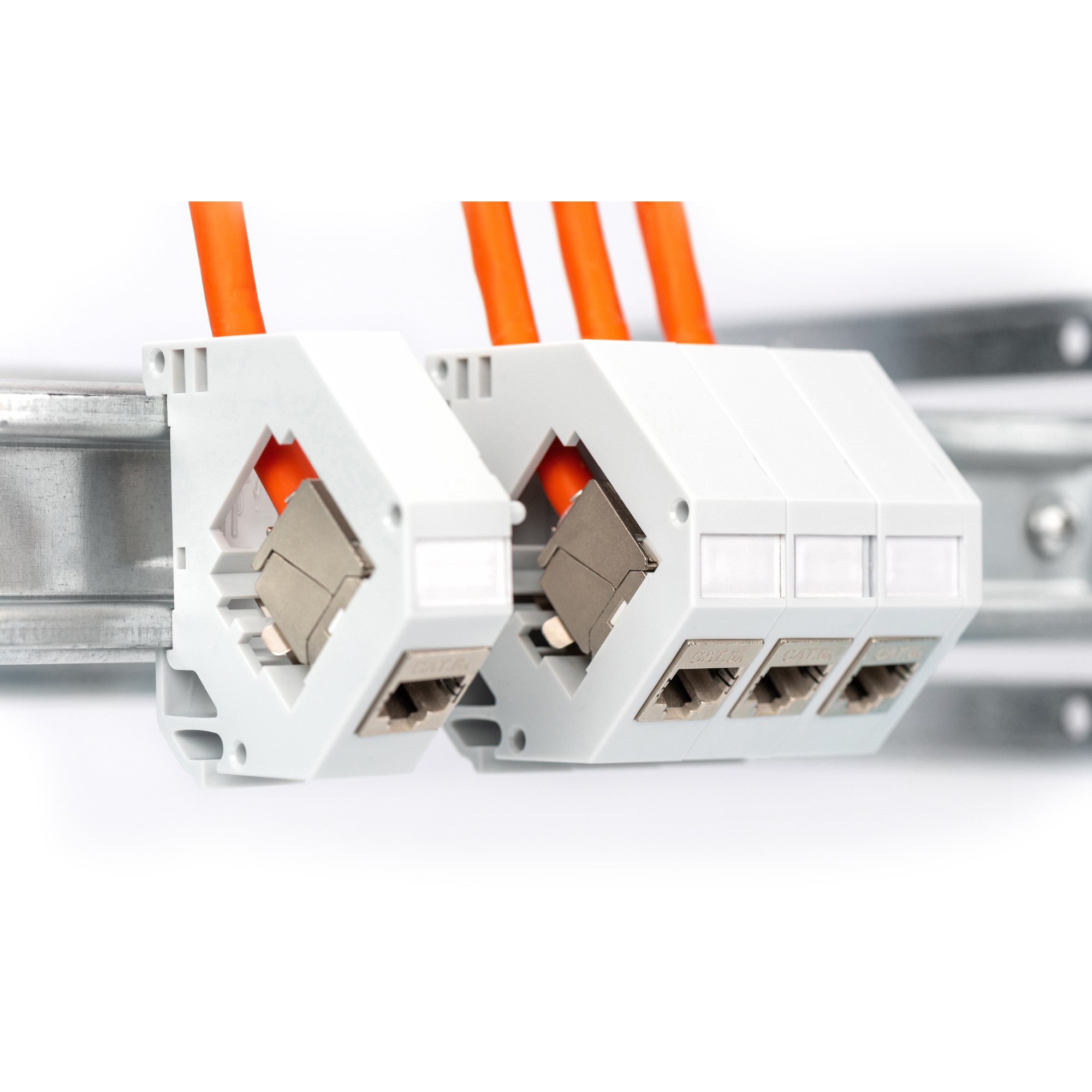 DIGITUS Instal-kab Cat7  S/FTP tw.Pair  500m orange AWG23/1
