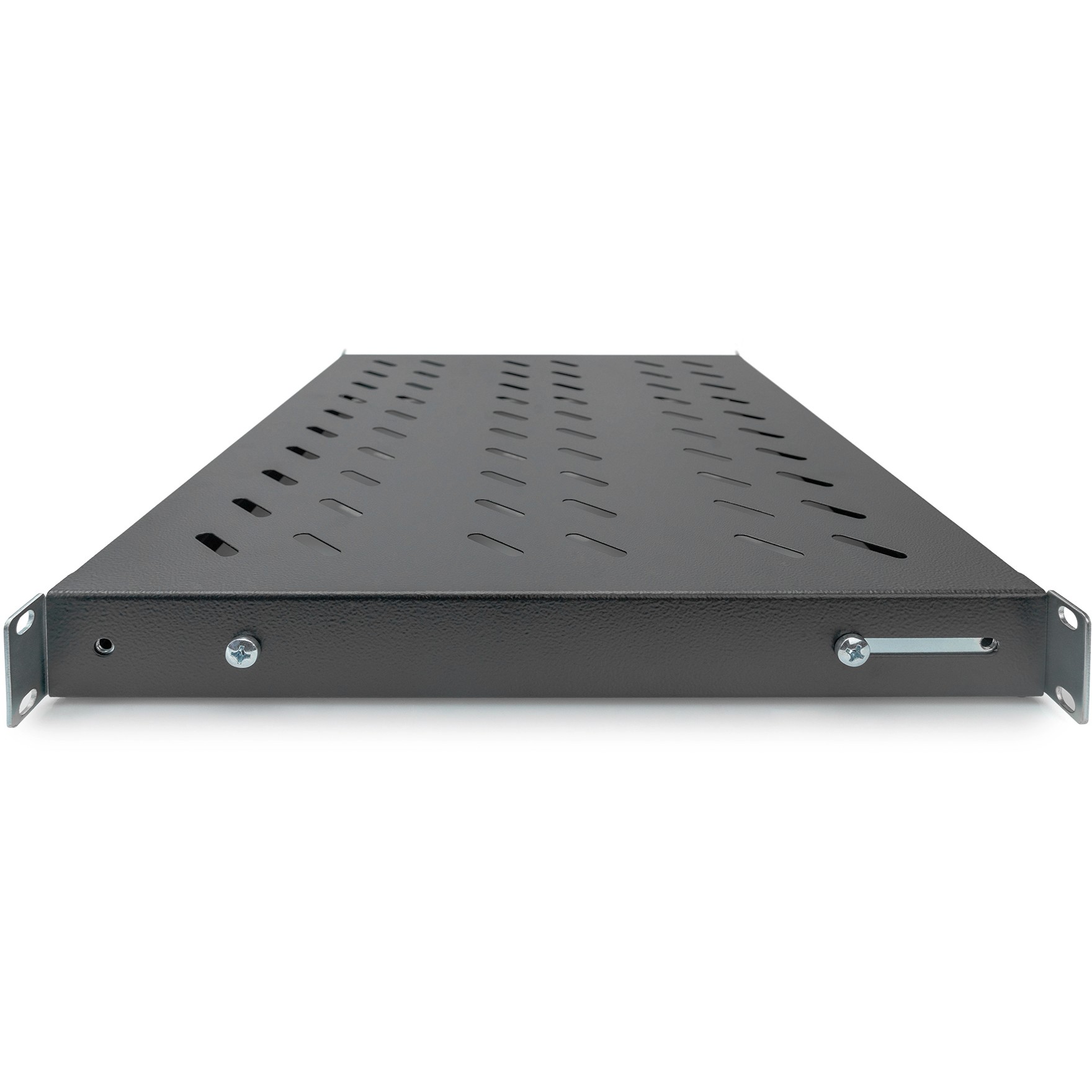 DIGITUS Fachboden 1HE 44x482x350-500mm bis 50kg schwarz vari
