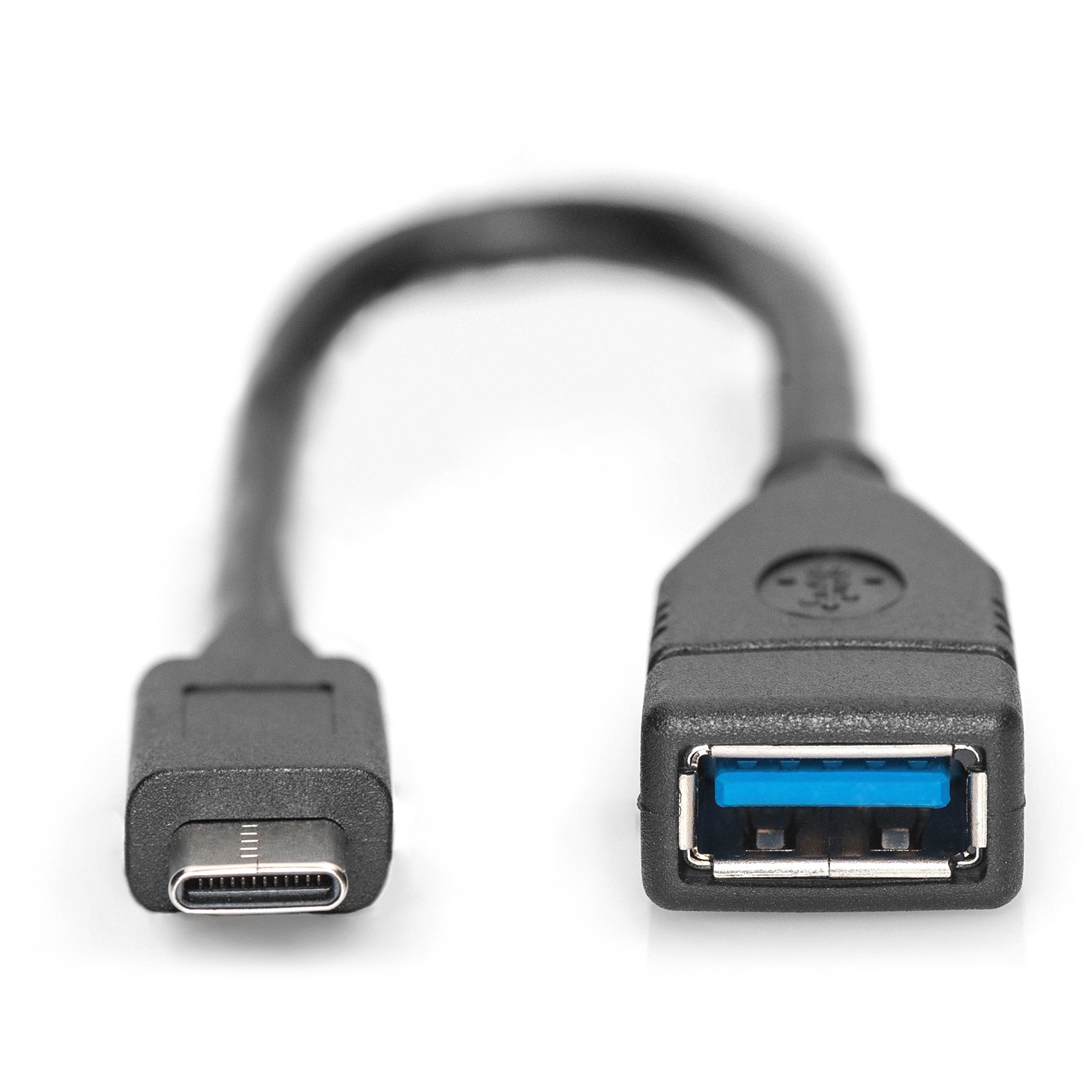 DIGITUS USB Type-C Adapter/Konverter,OTG,Type-C auf A,0,15m,