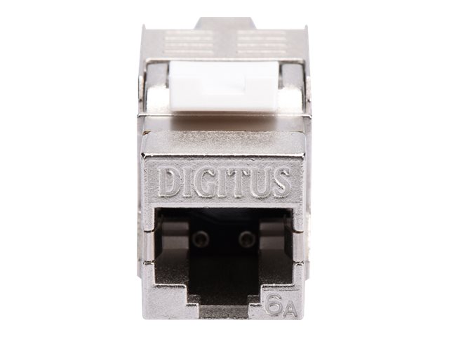DIGITUS Keystone Jack Cat6a RJ45 geschirmt Metall Set 24Stk.