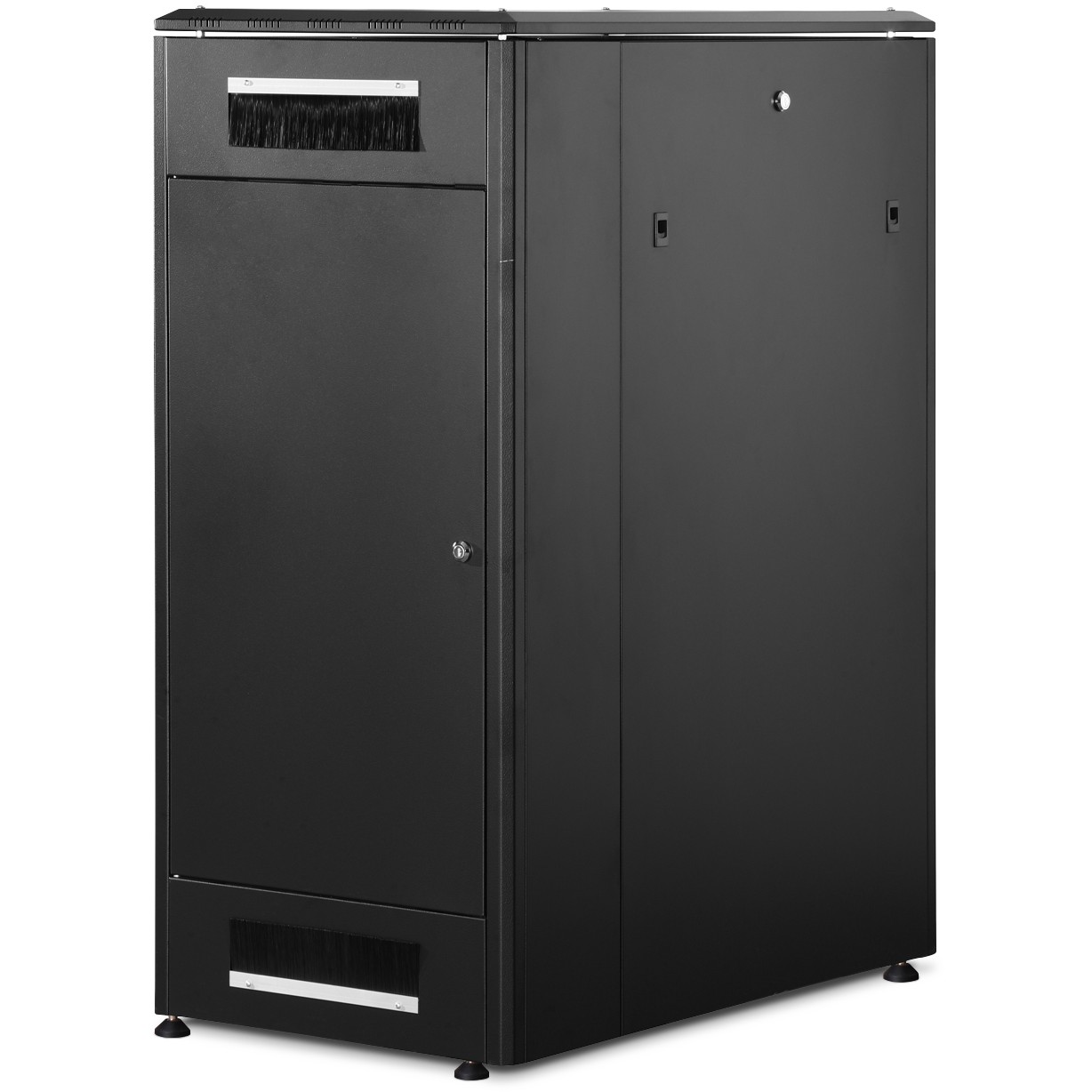 DIGITUS Netzwerkschrank Unique 26HE 1342x600x1000mm schwarz (Speditionsversand)