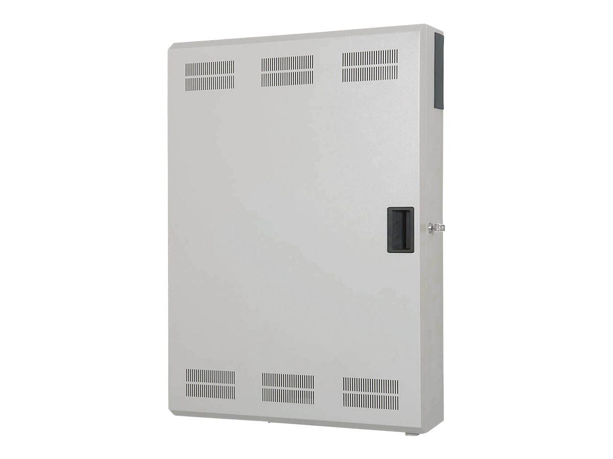 DIGITUS Wandgehäuse - Slim, 3HE, 900x600x200mm, grau