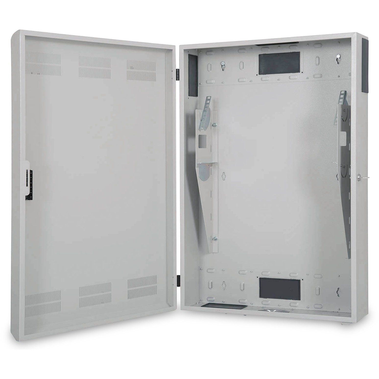 DIGITUS Wandgehäuse - Slim, 3HE, 900x600x200mm, grau