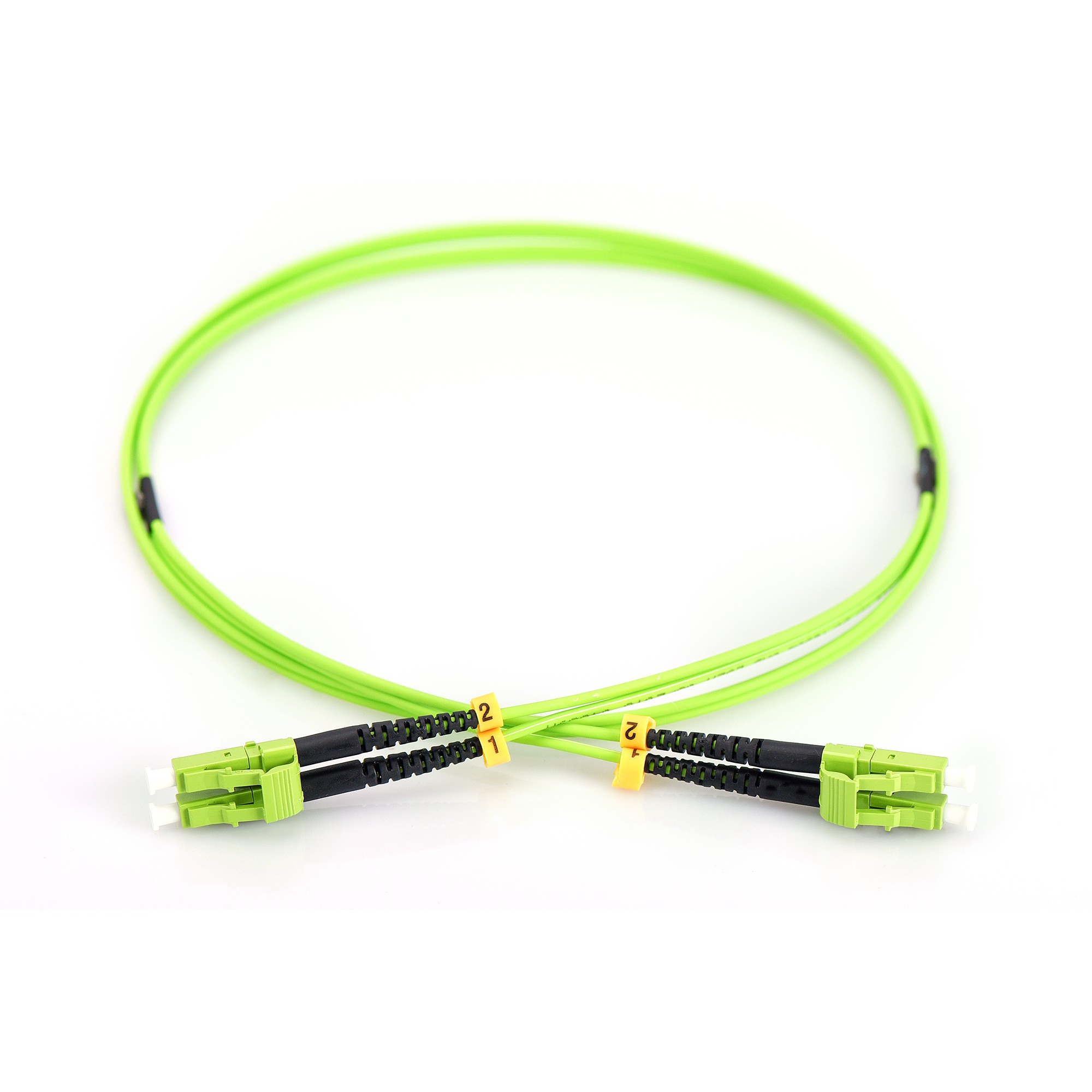 DIGITUS LWL Patchkabel LC -> LC 2.00m Multimode Duplex OM5