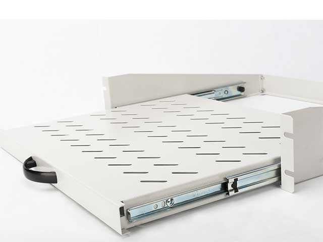 DIGITUS Fachboden 2HE 88x483x352mm bis  30kg grau