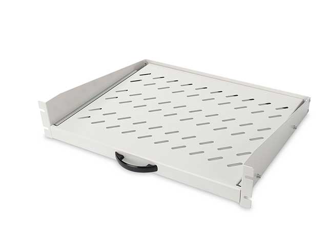 DIGITUS Fachboden 2HE 88x483x352mm bis  30kg grau