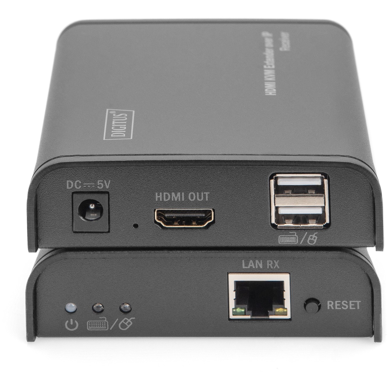 DIGITUS HDMI KVM Externder uber IP Set
