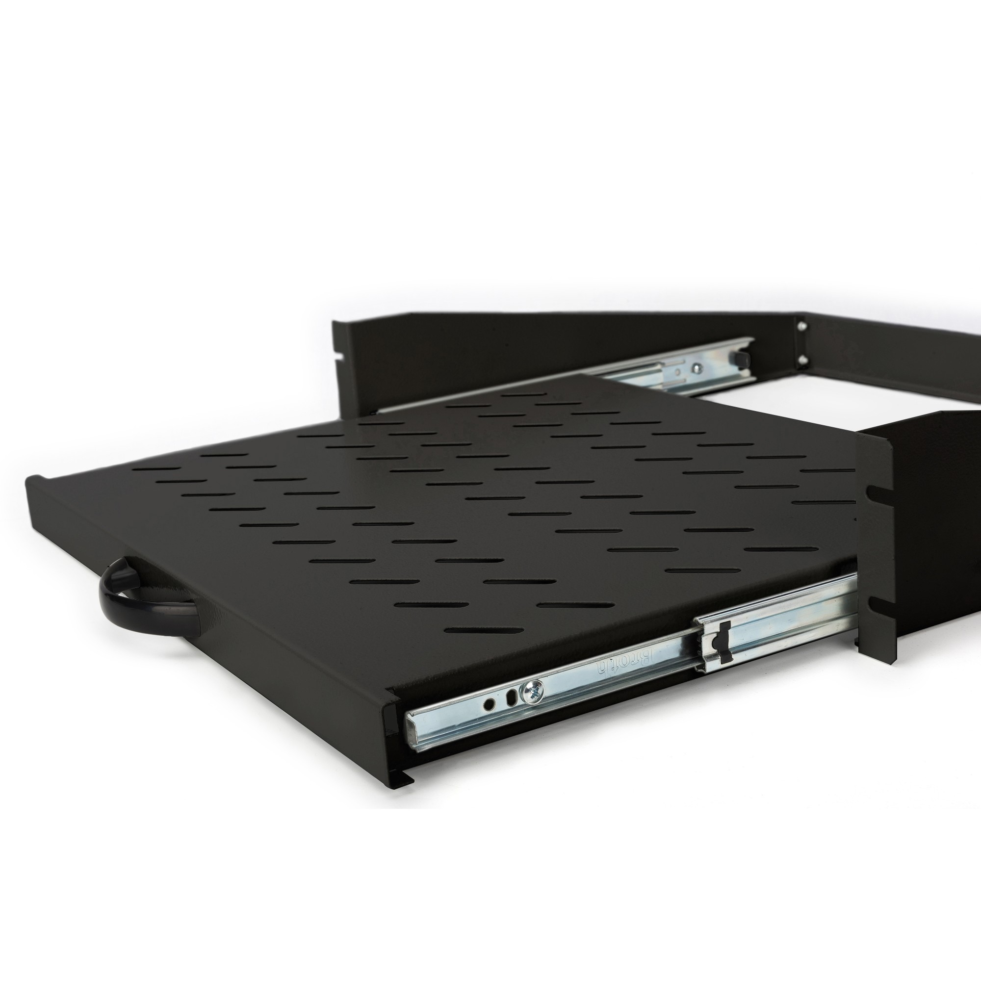 DIGITUS Ausziehb. Fachboden zum Festeinbau 483mm Profilsch.