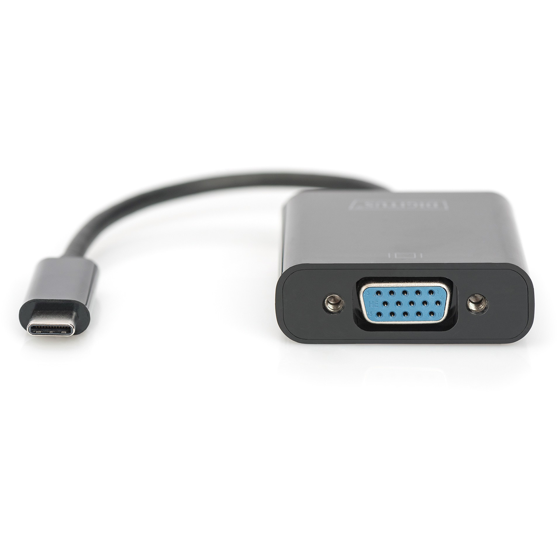 DIGITUS Adapter USB3.0/C -> VGA               19.5cm schwarz