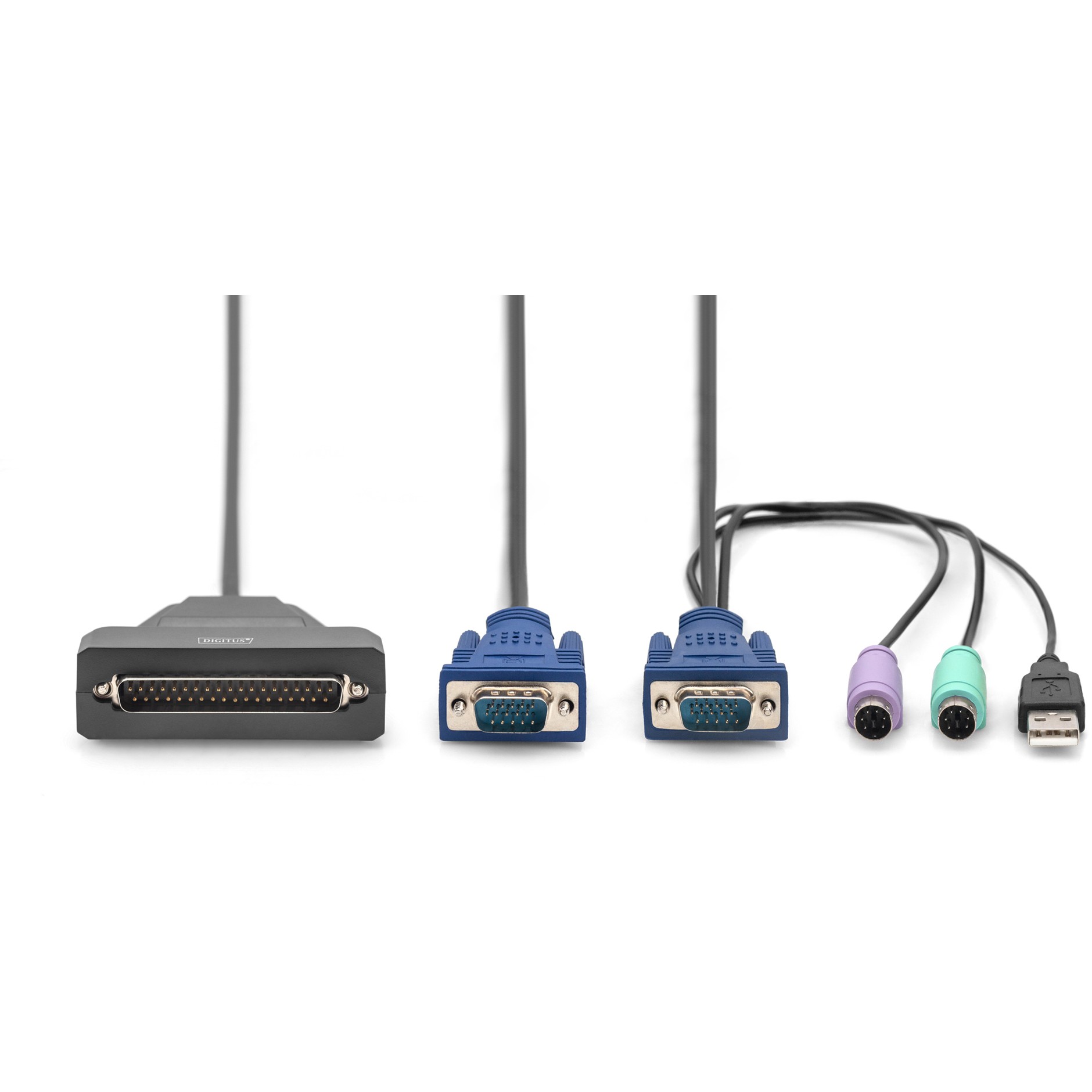 DIGITUS Modularer KVM Switch Single Port