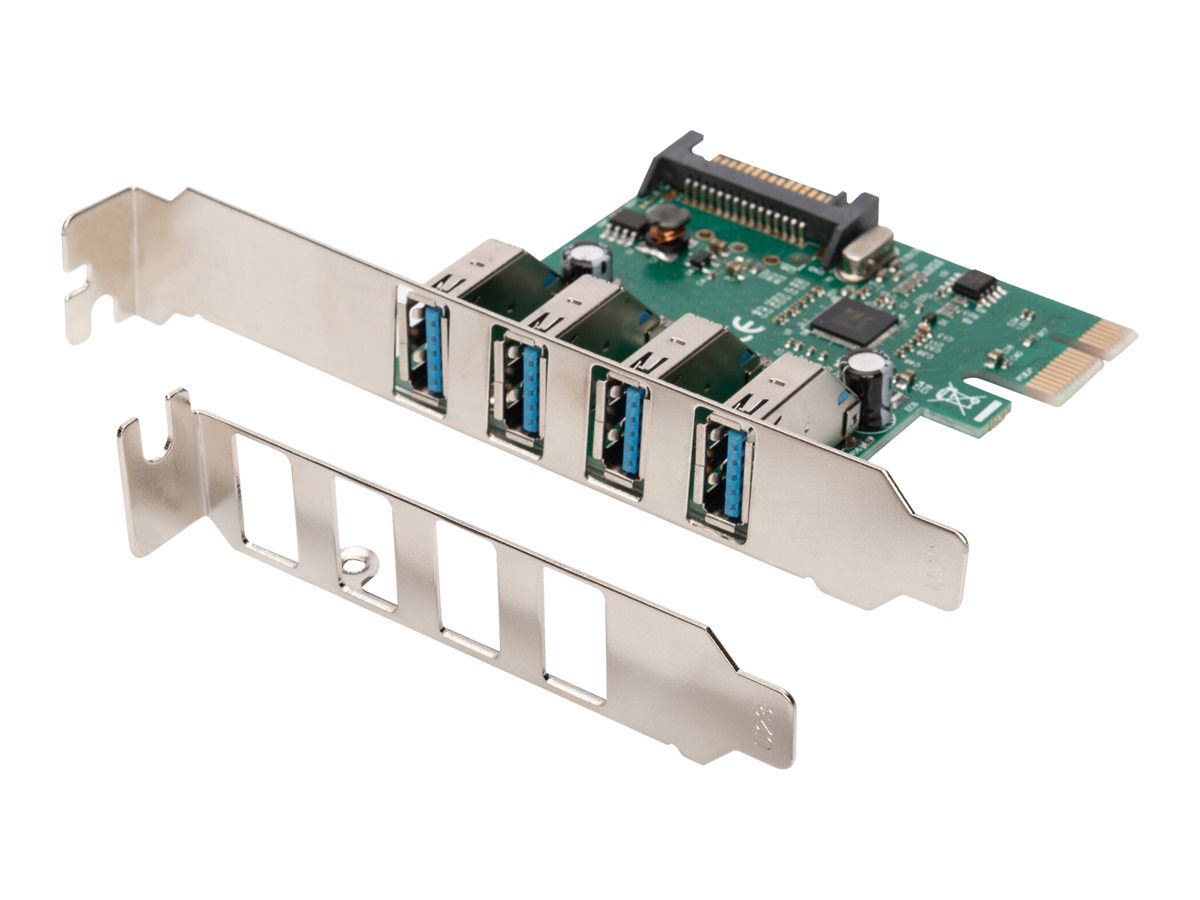 DIGITUS PCI Expr Card 4x USB3.0 A/F Extern VL805