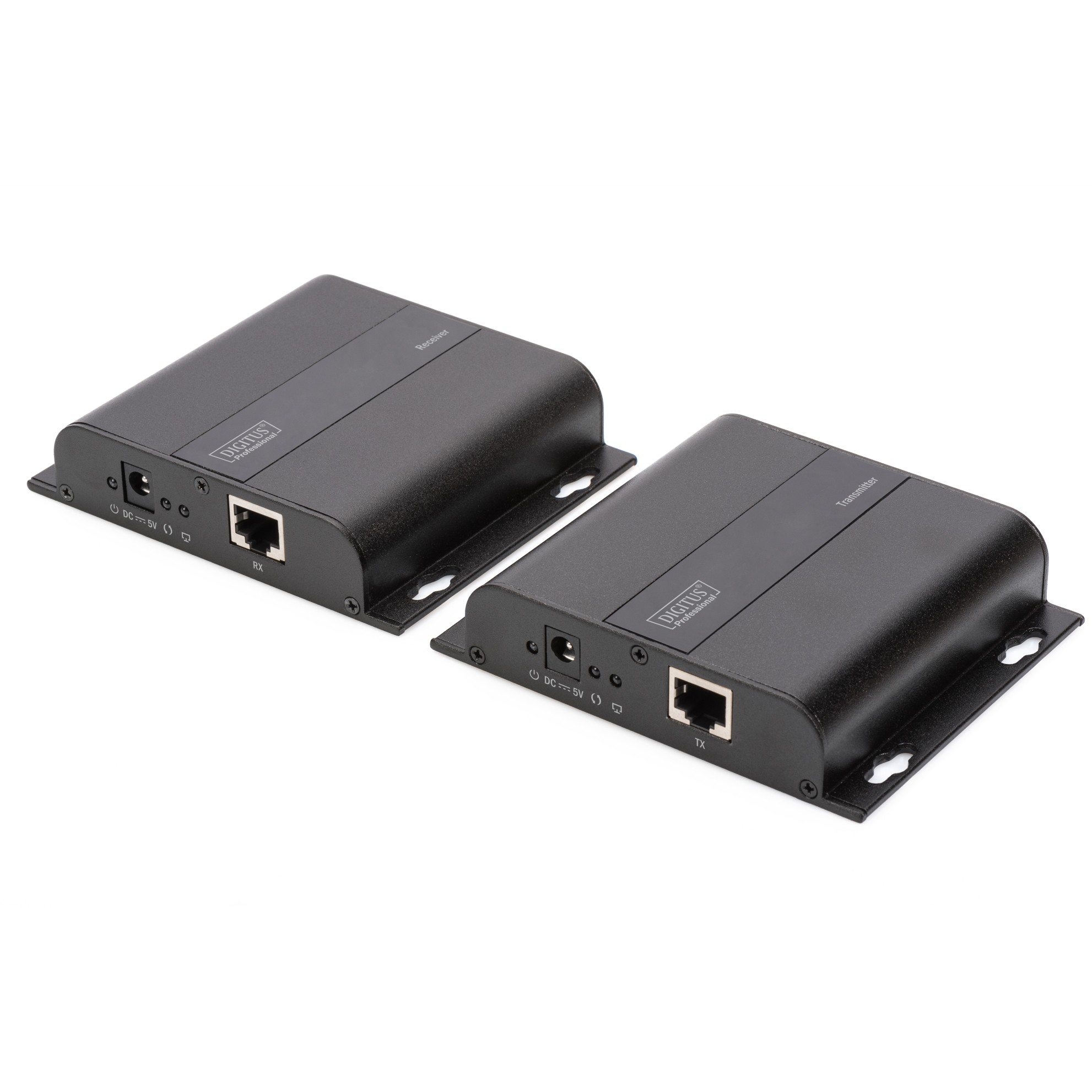 DIGITUS Extender Set HDMI IP Cat5/5e/6/7 schwarz