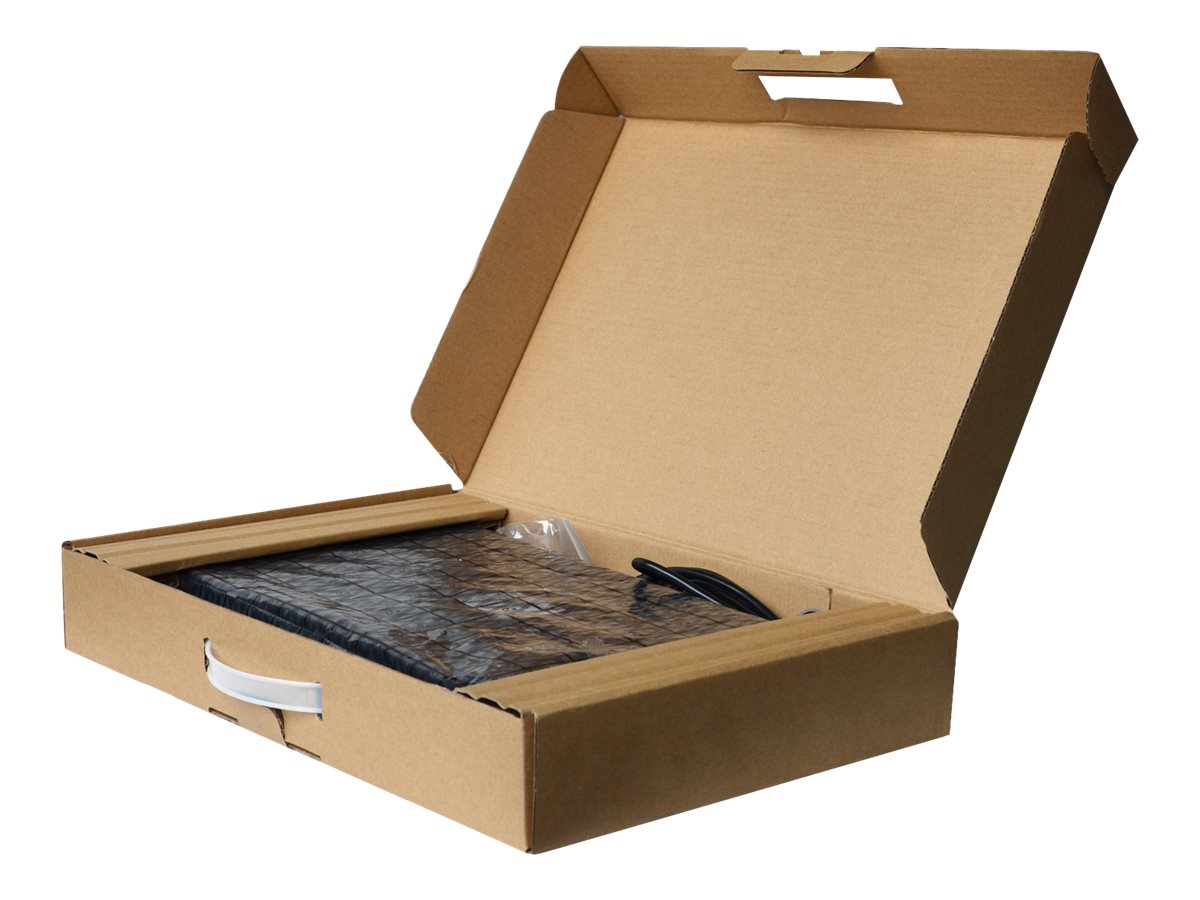 DIGITUS Switch 24-Port 10/100  370W PoE Unmanaged schwarz