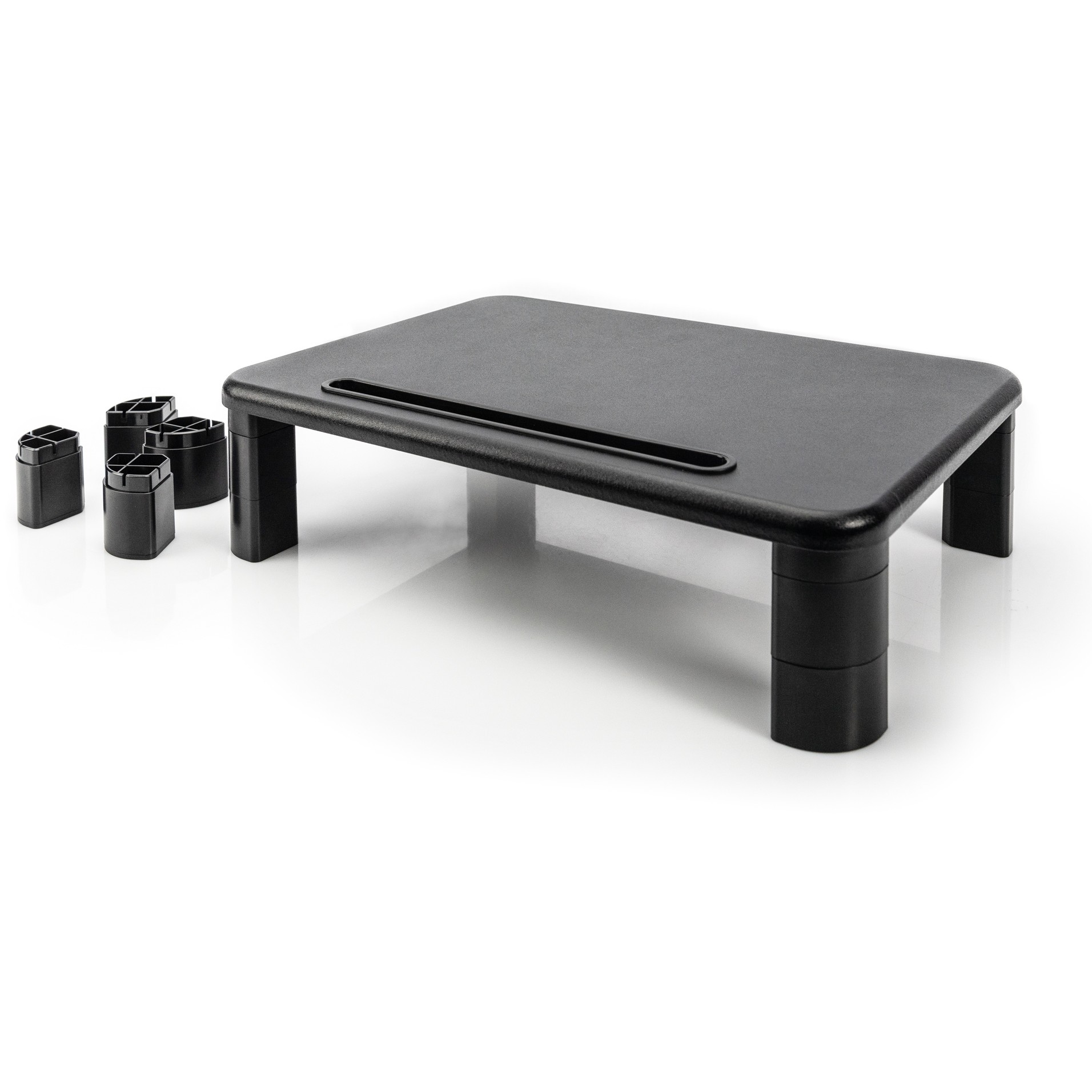 DIGITUS MLS Monitorerhöhung 0-32 Holz      Max.10KG schwar