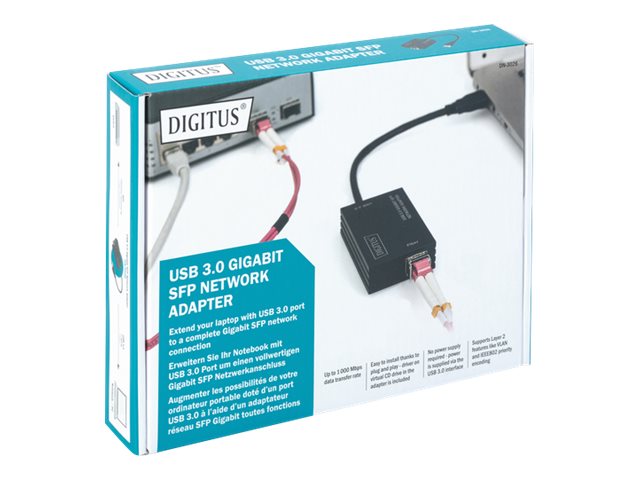 DIGITUS USB 3.0 Adapter SFP Gigabit