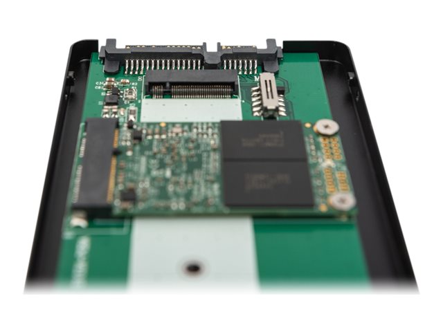 DIGITUS 2,5 SATA Festplattenadapter für M.2 oder mSATA