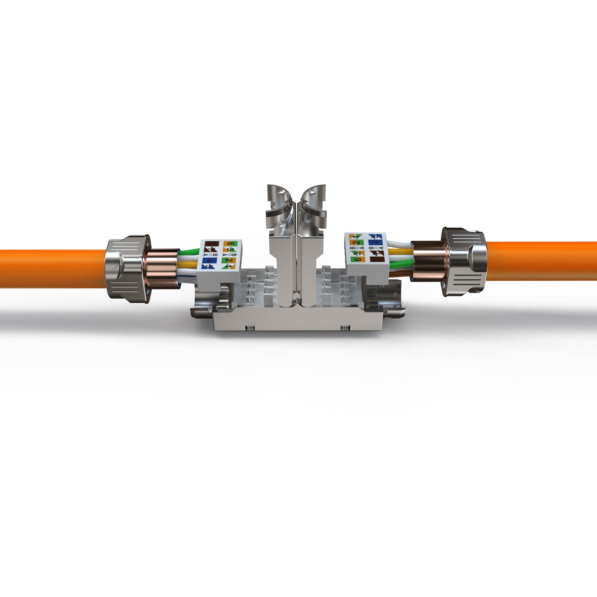 DIGITUS CAT 6A CAT-Verbinder für Feldanwendungen, 500 MHz