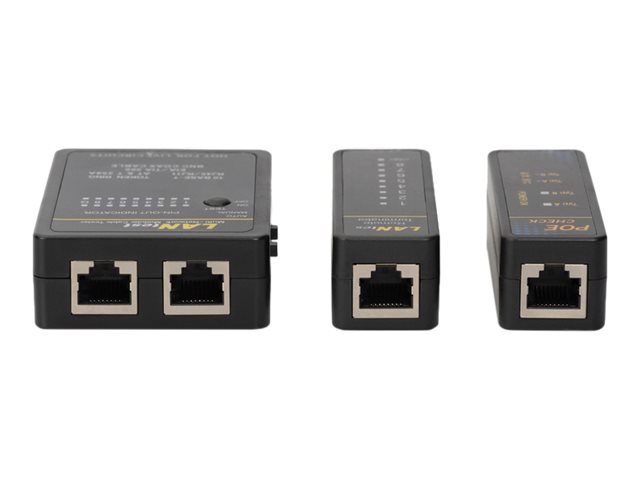 DIGITUS Netzwerk- und Kommunikationskabel Tester RJ45 & BNC