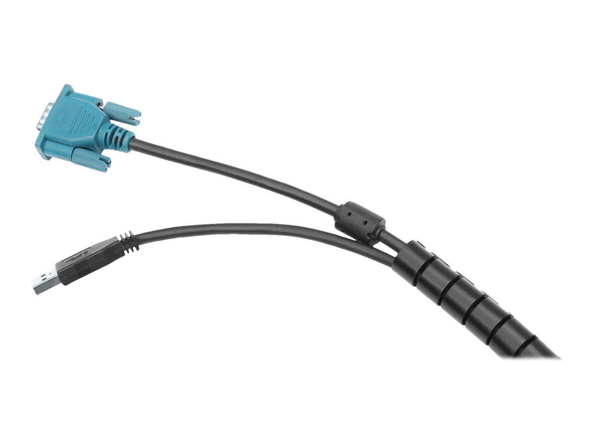 DIGITUS Flexibler Kabelspiralschlauch mit Einzugshilfe 5m
