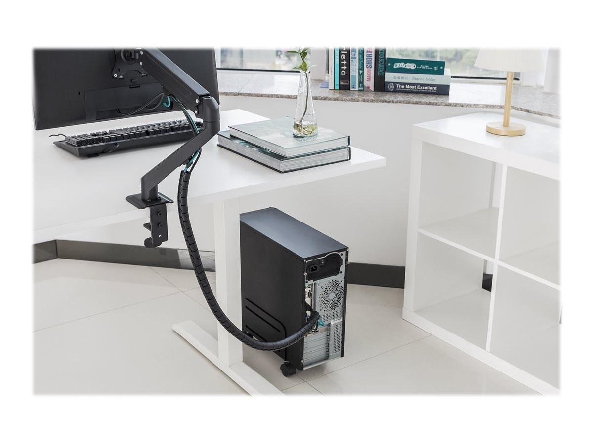 DIGITUS Flexibler Kabelspiralschlauch mit Einzugshilfe 5m