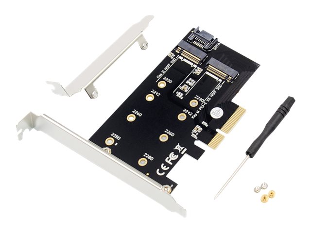 DIGITUS PCI Expr Card 3.0 - M.2 NGFF/NVMe SSD (x4)