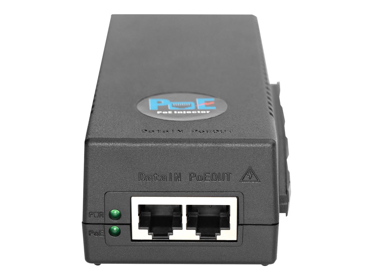 DIGITUS 10 Gigabit Ethernet PoE+ Injektor, 802.3at, 30 W