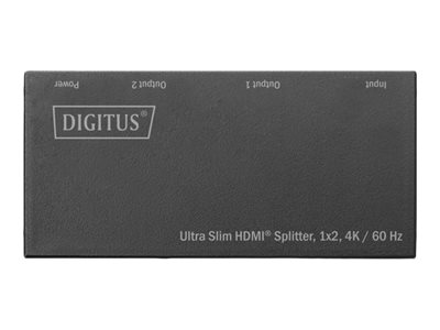 DIGITUS Ultra Slim HDMI Splitter, 1x2, 4K / 60 Hz
