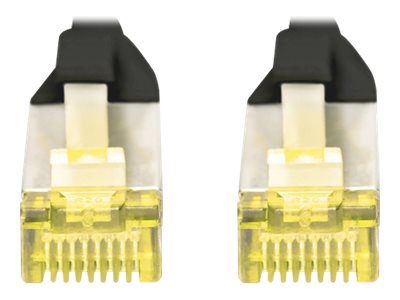 DIGITUS CAT 6A S/FTP Patchkabel, 10 Stück, 2m, schwarz