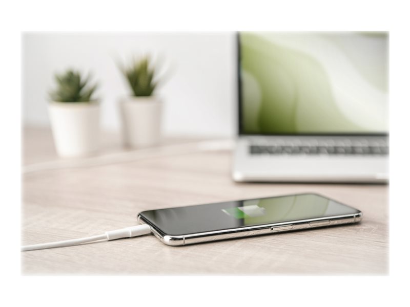 DIGITUS Daten- / Ladekabel, USB-C - Lightning, MFI 1,0m
