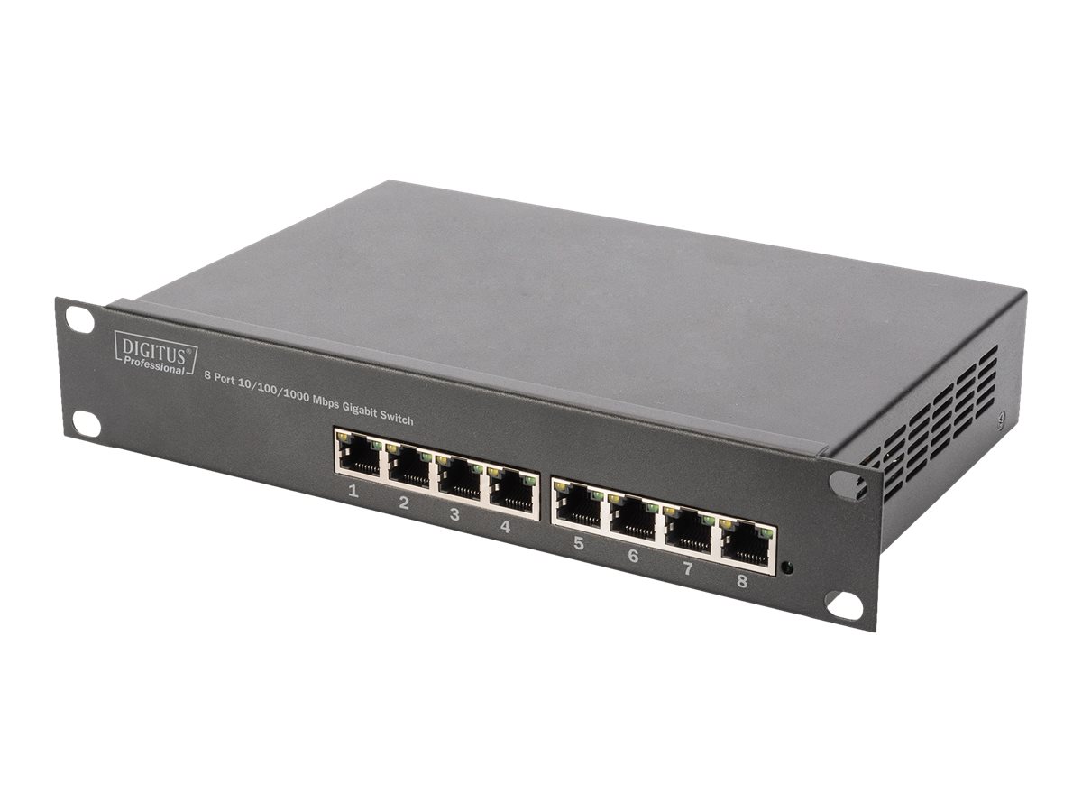 DIGITUS Netzwerk-Set 254 mm (10)-9HE, 312x300mm (B x T)