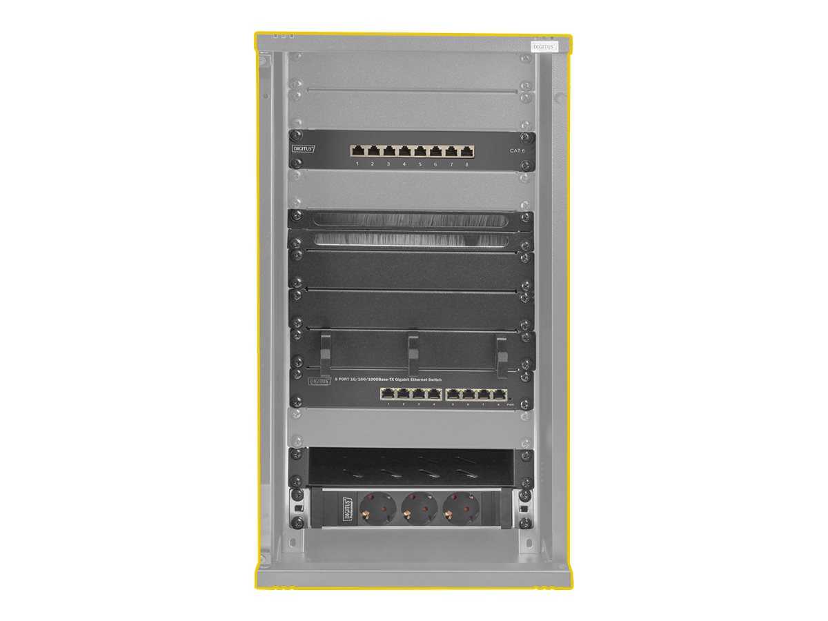 DIGITUS Netzwerk-Set 254 mm (10)-12HE, 312x300mm (B x T)