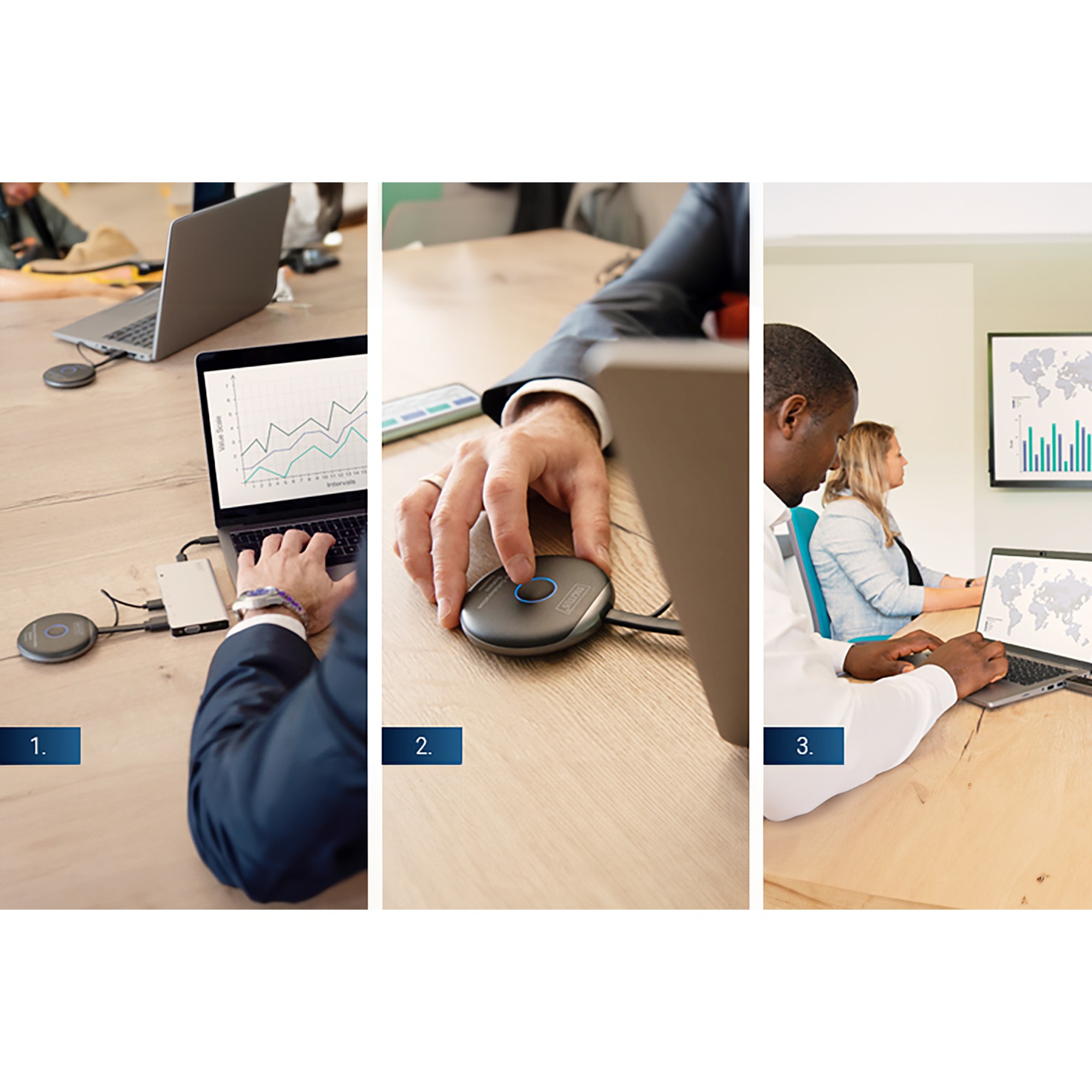 DIGITUS Wl Collab System HDMI 2xTX 1xRX