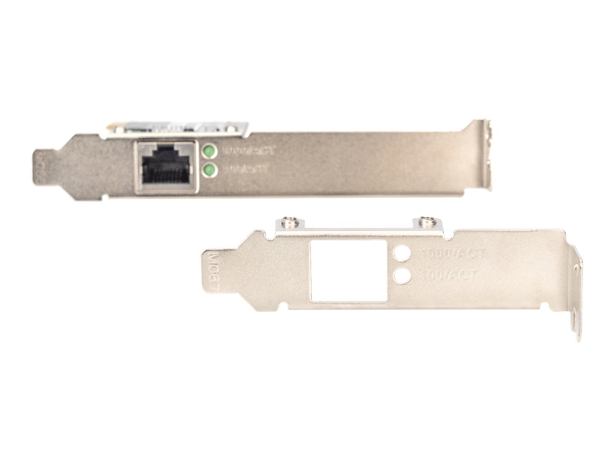 DIGITUS PCI Express Netzwerkkarte RJ45 Gigabit RTL8111H