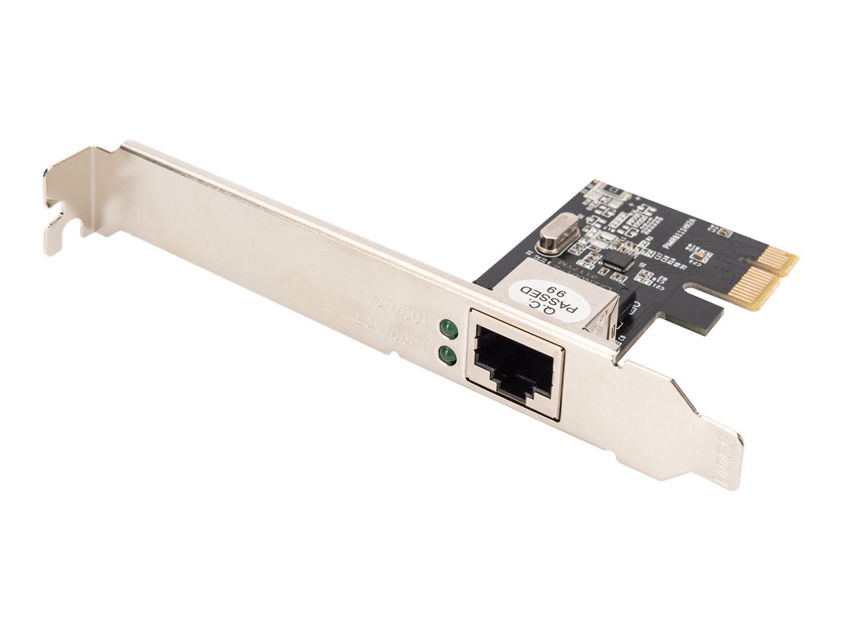DIGITUS PCI Express Netzwerkkarte RJ45 Gigabit RTL8111H