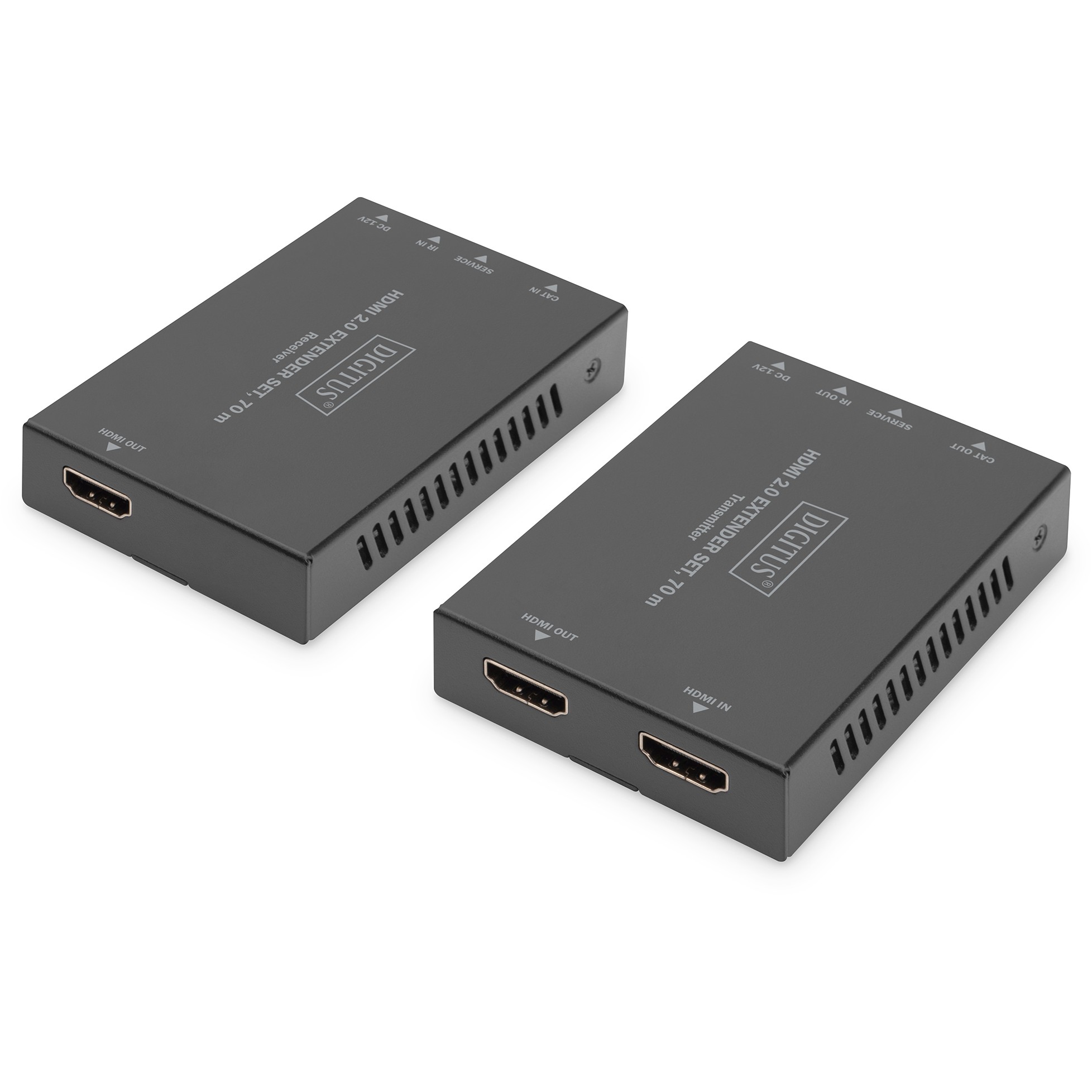 DIGITUS HDMI Extender Set Cat5e/6/6a/7/8 4K/60Hz bis 70m