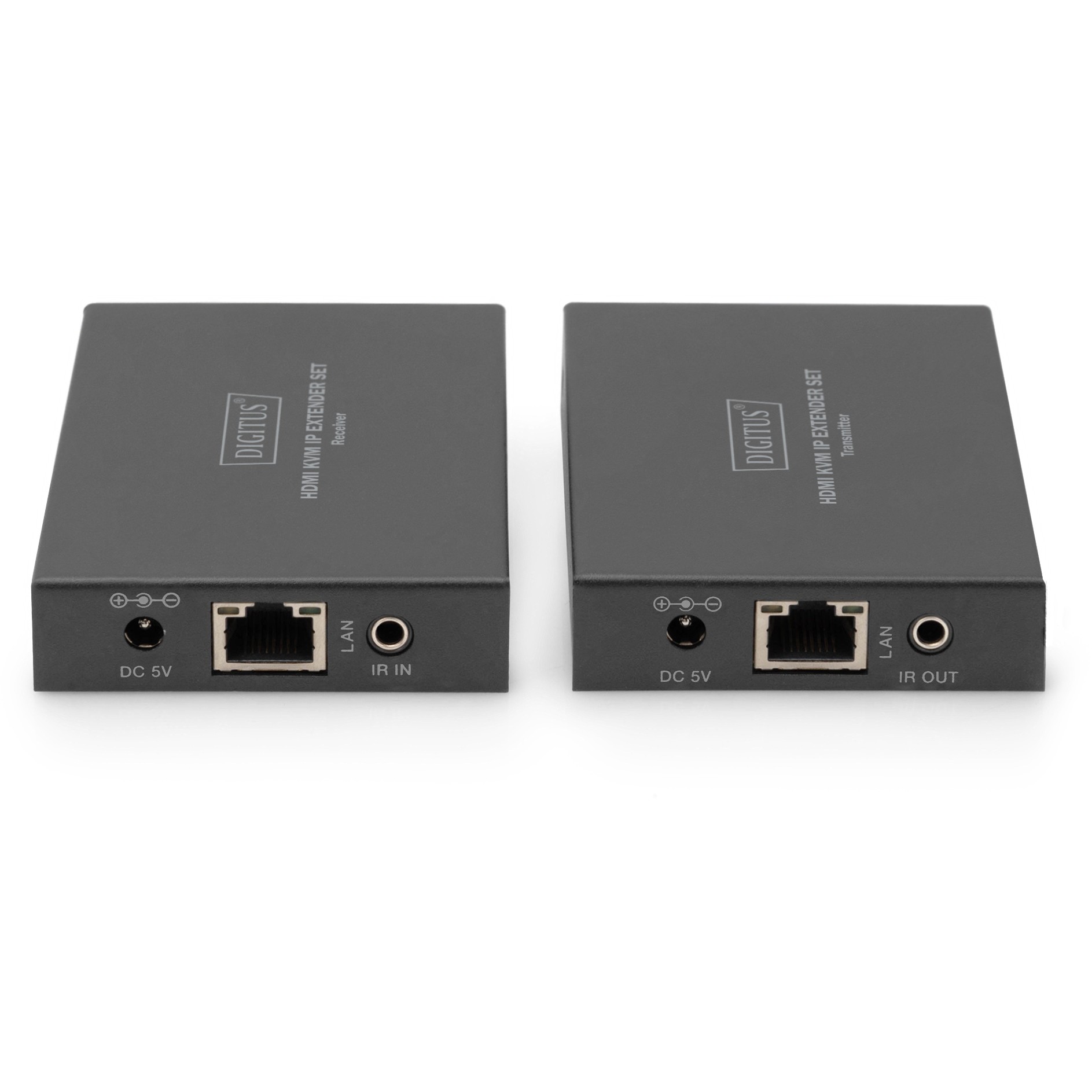DIGITUS HDMI KVM IP Extender Set Cat5e/6/6A/7/8 bis 150m FHD