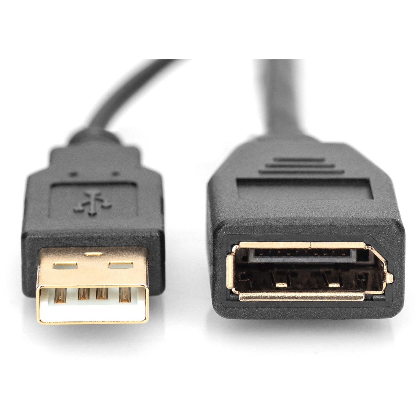 DIGITUS Adapter HDMI A -> DisplayPort St/Bu 4K 0,2m schwarz