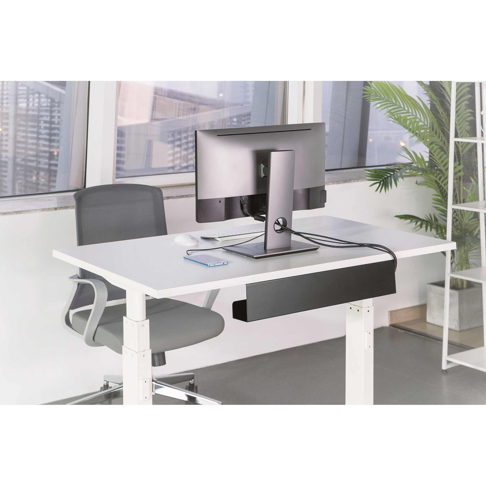DIGITUS Kabelmanagement Kanal 60x7,6x11,4cm schwarz