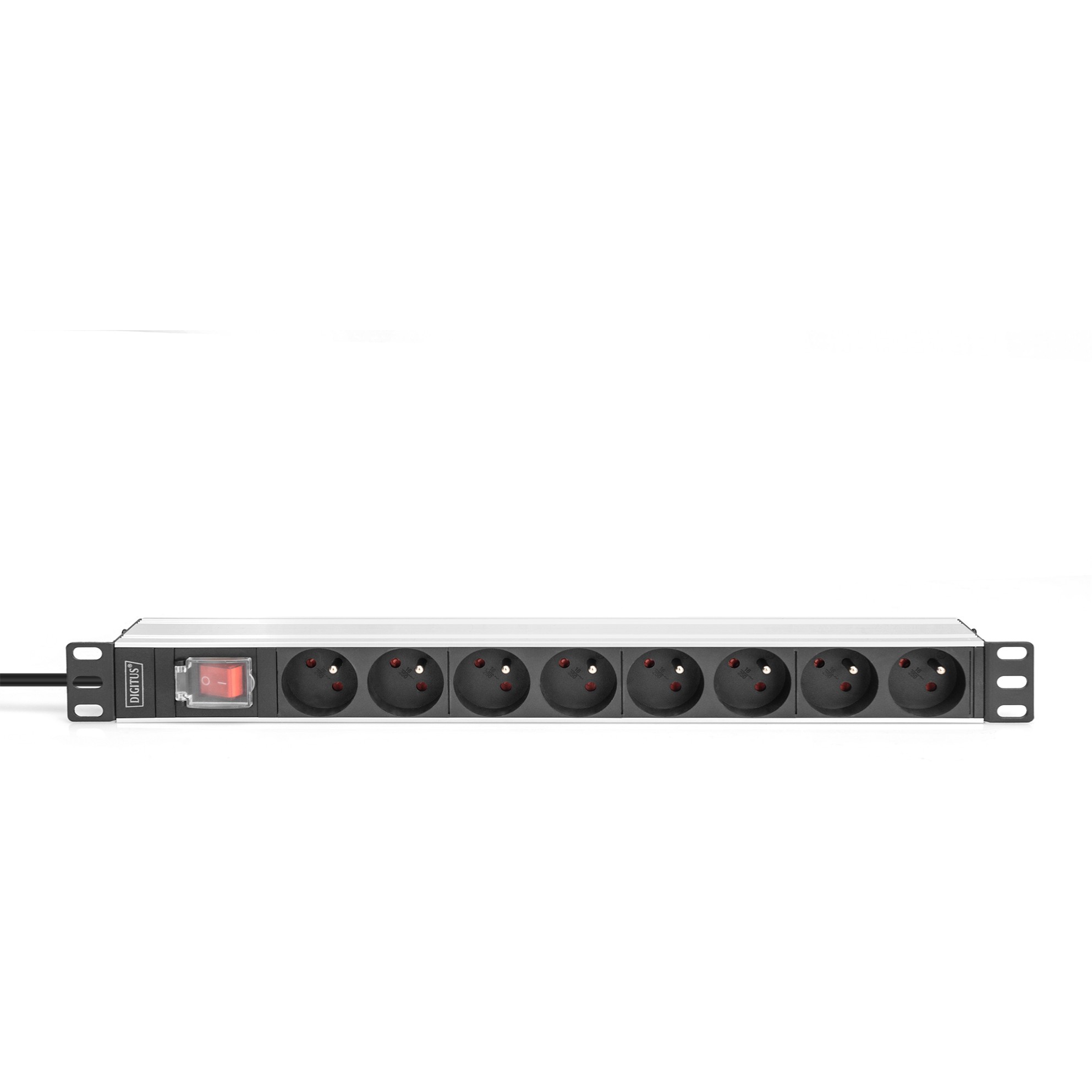DIGITUS PDU 1U    8xCEE7/5      Ausgänge 230V/16A schwarz