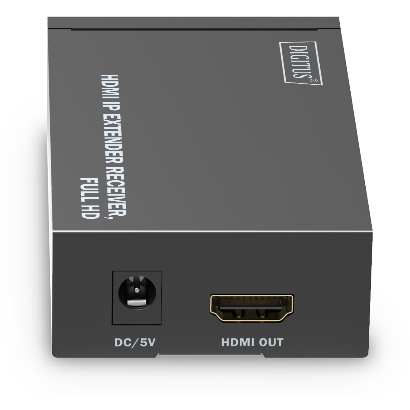 DIGITUS HDMI IP Extender Receiver Full HD       schwarz
