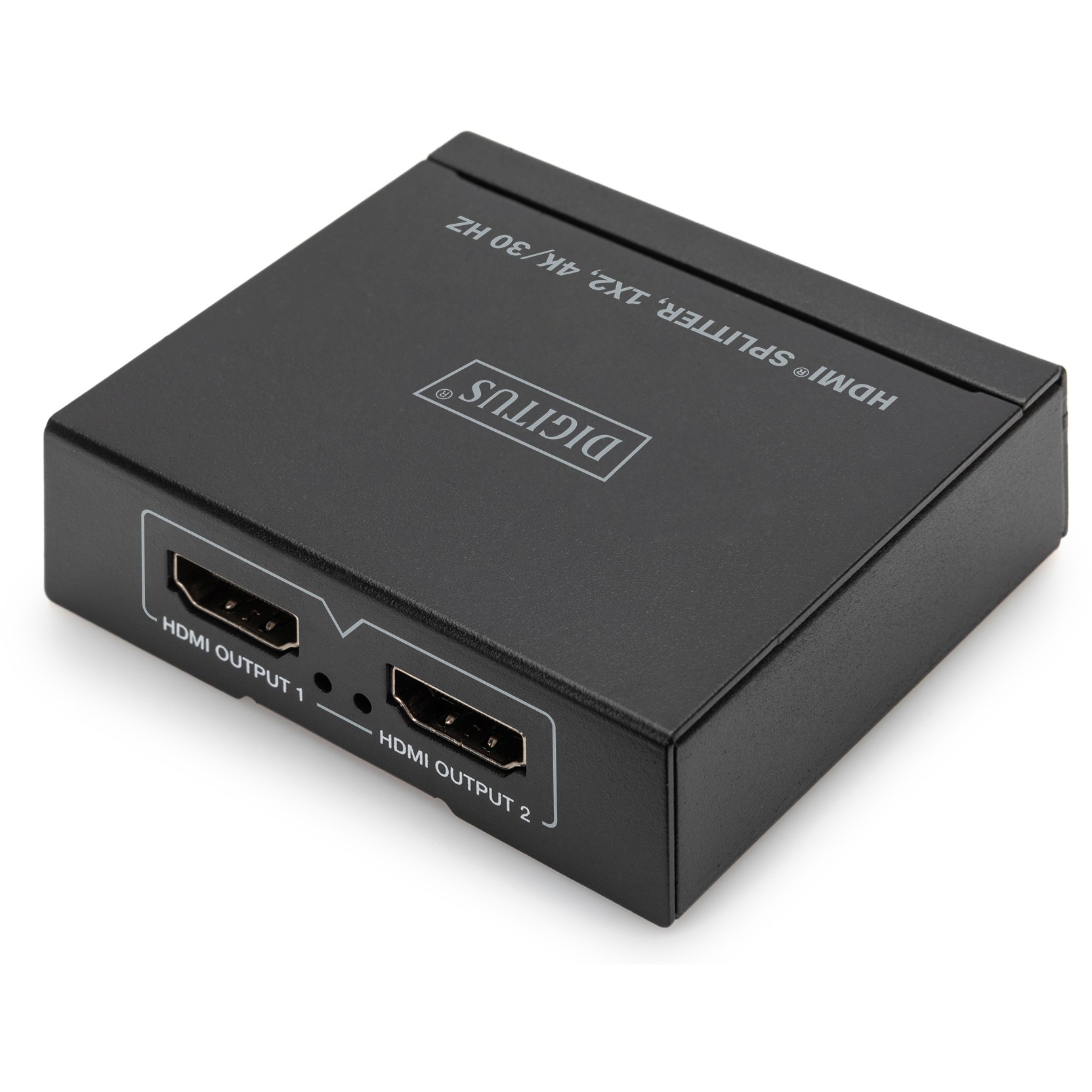 DIGITUS HDMI Splitter 1x2 4K/30Hz schwarz