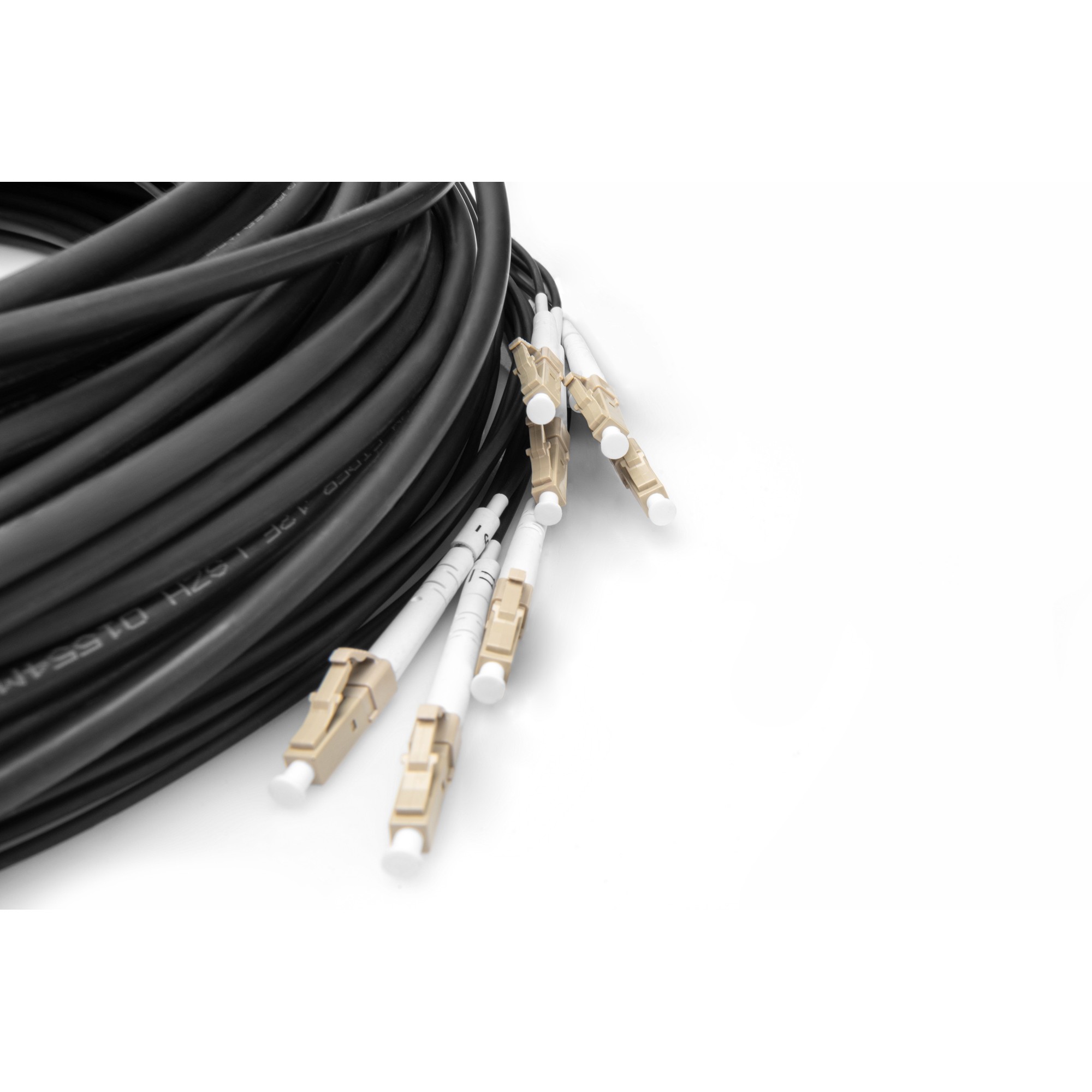 DIGITUS LWL Patchkabel LC->UPC 50m  Vorkonfektioniert OM4 8