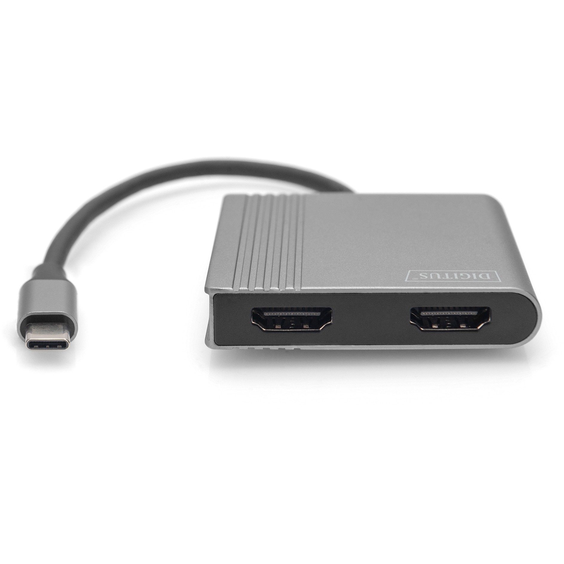 DIGITUS USB Adapter USB-C -> 2x HDMI 4K