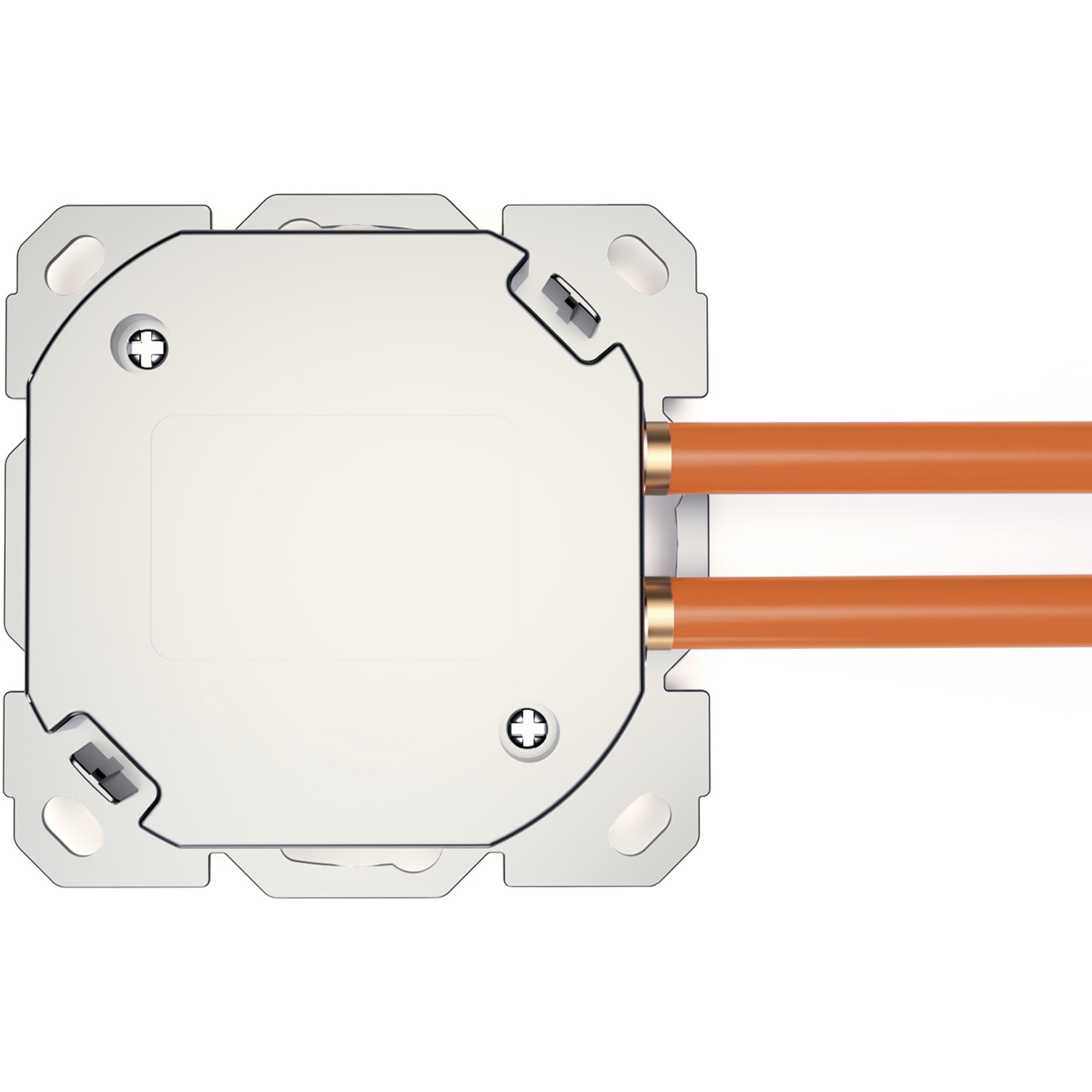 DIGITUS Netzwerkdose CAT 6A EA geschirmt 2xRJ45 weiß