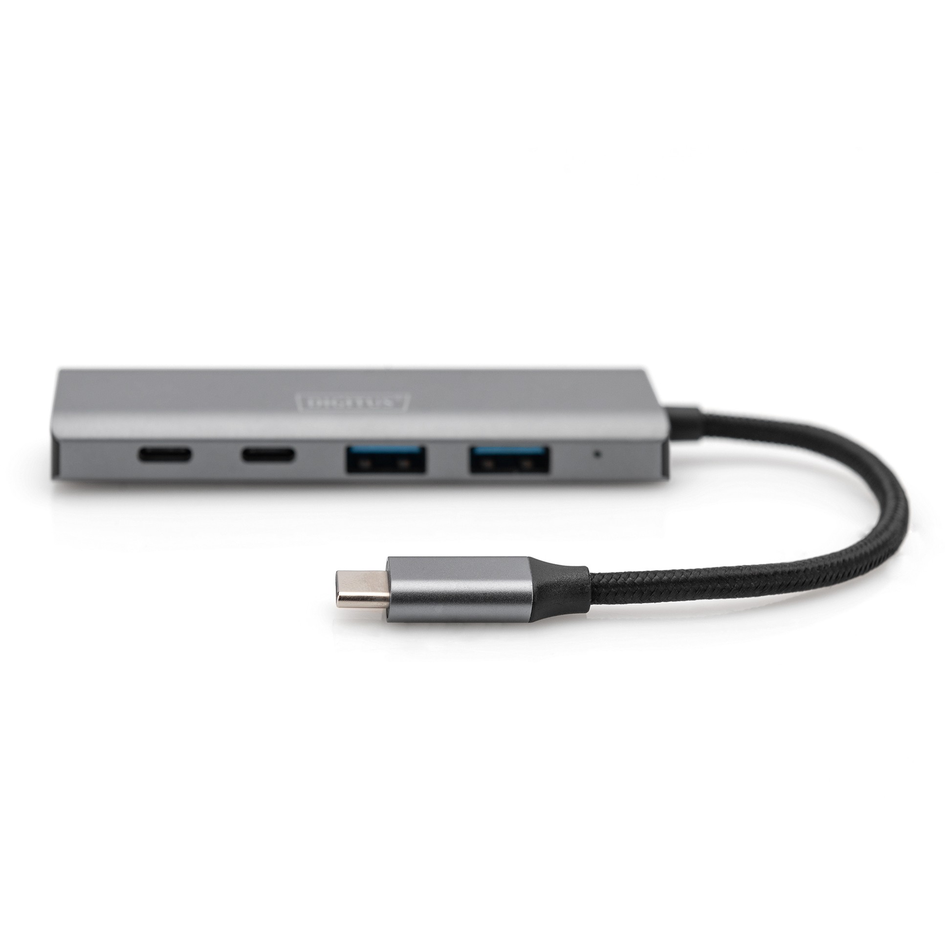 DIGITUS USB-C-Hub  4-Port 3.1 ->2xUSB A 2xUSB C int.Kabel
