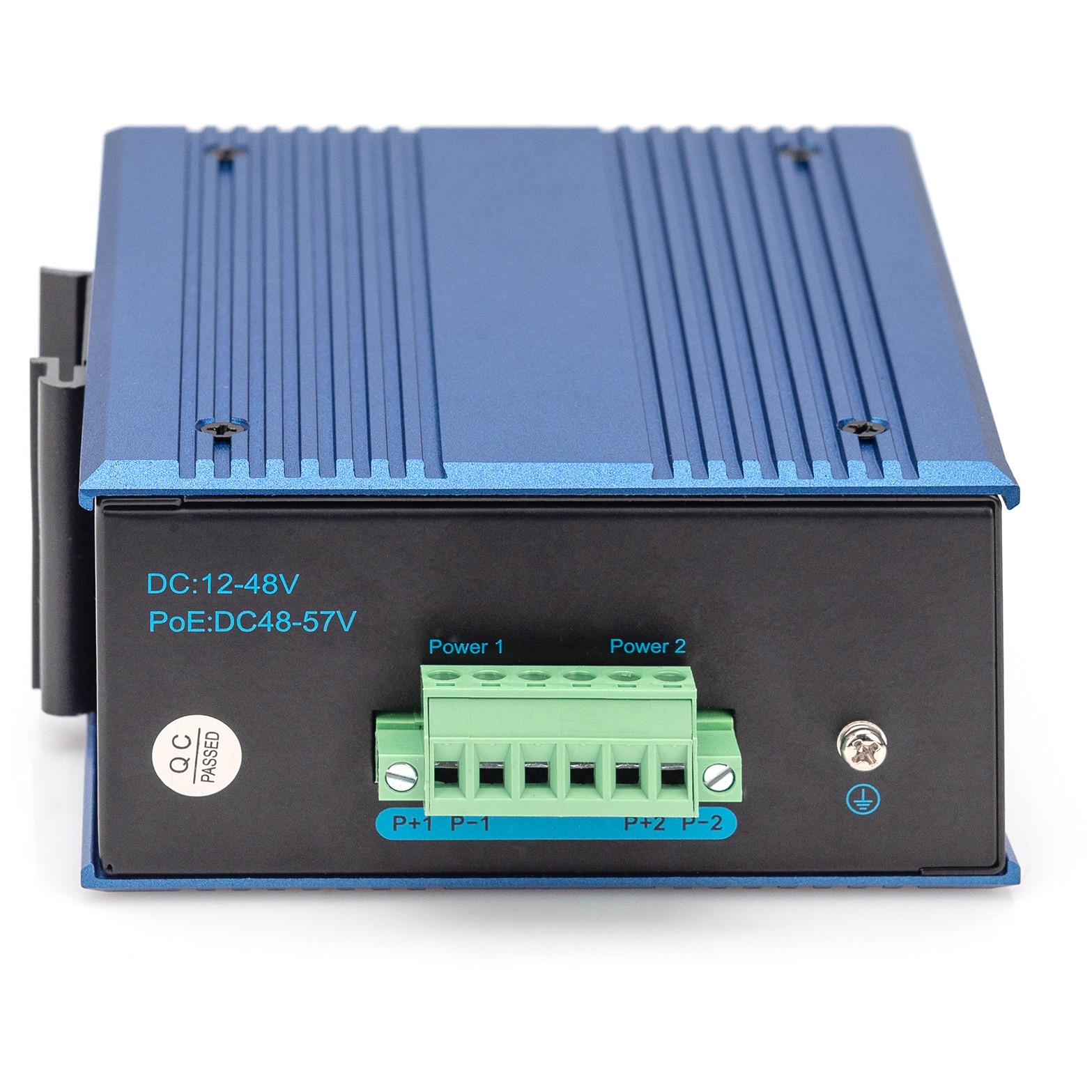 DIGITUS Switch 4+2-Port Gigabit  Ethernet PoE SC 20 km