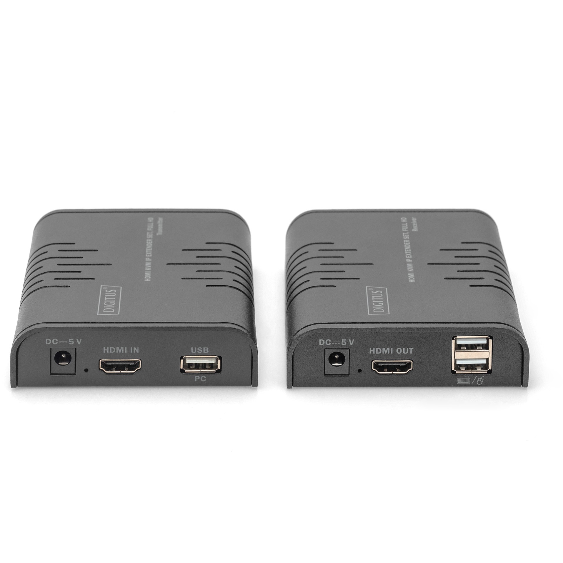 DIGITUS HDMI KVM IP Extender Set Cat5e bis 120m 1080p/60Hz
