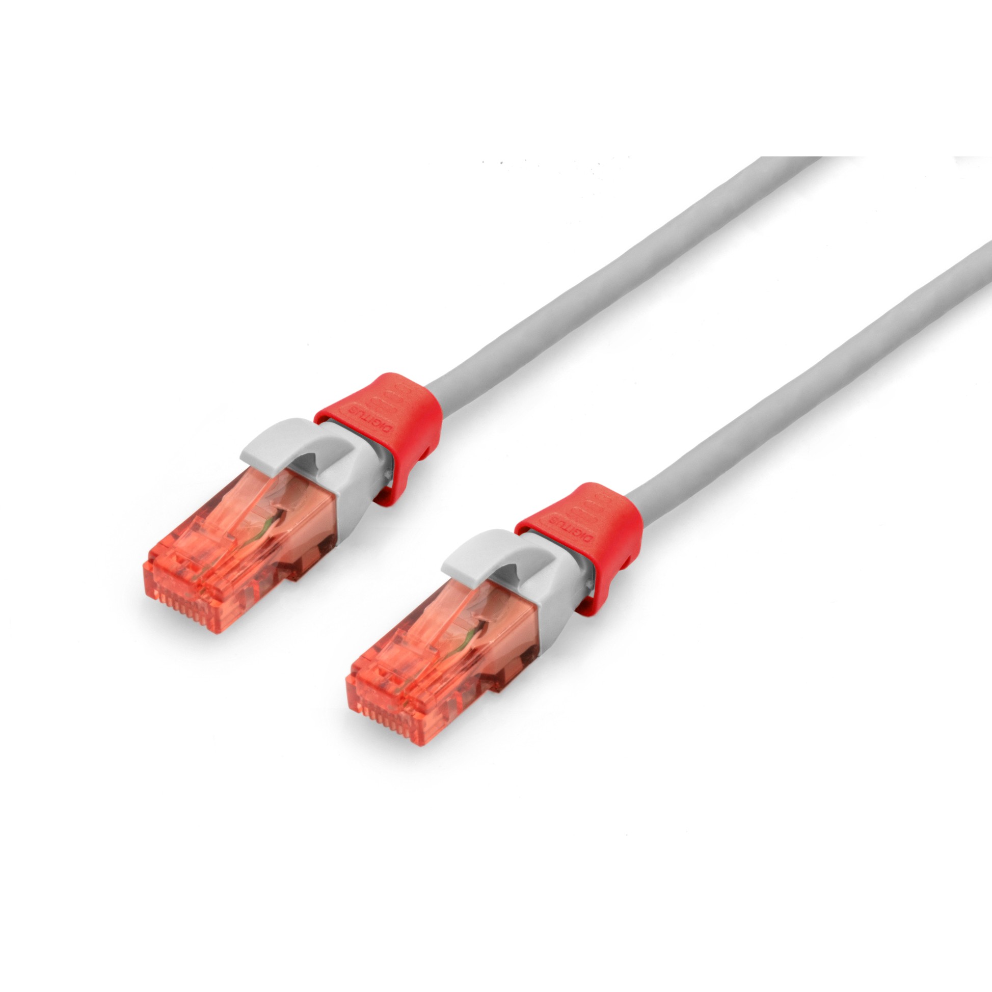 DIGITUS Farbclips für Patchkabel RJ45 100 Stück rot