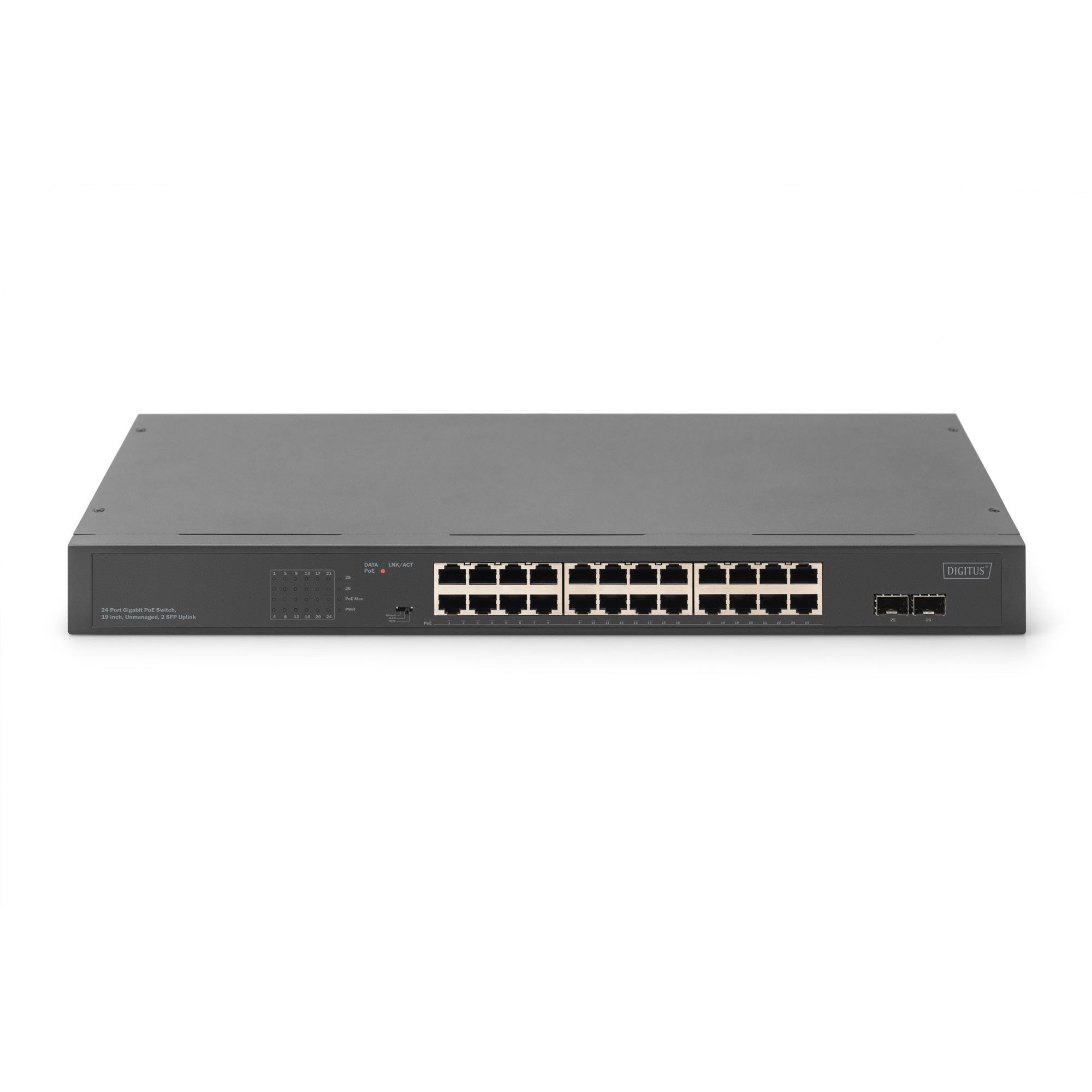 DIGITUS Switch 24-Port Gigabit             Unmanaged schwarz
